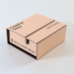 Foldable Small Cardboard Jewelry Boxes Wedding Party Small Gift Packing Box