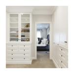 YALIG Colorful Lacquer Room Cabinet Wooden Panel Built-in Wardrobe for Home