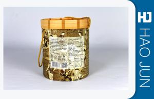 Quality Fancy Logo Printed Cardboard Tubes With PP Ropes , Eco - Friendly wholesale