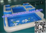 Large Rental Inflatable Water Games , Commercial Inflatable River Floats