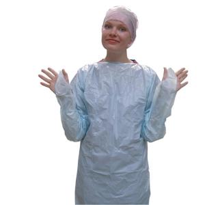 Quality Lightweight Disposable Work Overalls , Disposable Hospital Theatre Gowns wholesale