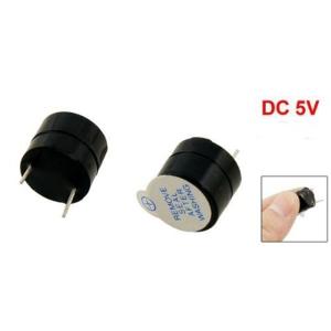 Quality Black 5V Electromagnetic Continous Beep Mini Active Piezo Buzzers wholesale