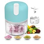 Colorful 37W DC Motor Food Processor With Shredding Disc And Stainless Steel
