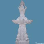 Lion Head Carved Marble Fountain Stone Water Outdoor Decro