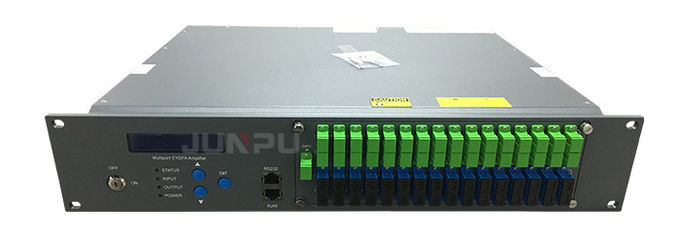 Catv 1550 Edfa Erbium Doped Fiber Amplifier , Wdm 64 Port 17 Db Gpon Combiner