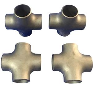 Quality manufacruer Forged Titanium pipe Fittings DN15 titanium cross tee wholesale