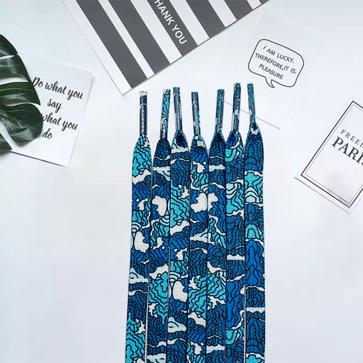 custom printed shoelace Power Item Piece Packaging Color Feature Hand charms flat shoelace Origin Type GUA Size Place