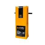 100% Organic Espresso Coffee Stand Up Pouch 250g Flat Bottom Bag With Valve