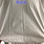 Zipper Closure CE Disposable White Microporous Protective Coverall For