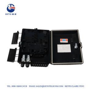 Quality OEM Outdoor Waterproof Black ABS FDB Fiber Distribution Box 16 Cores wholesale