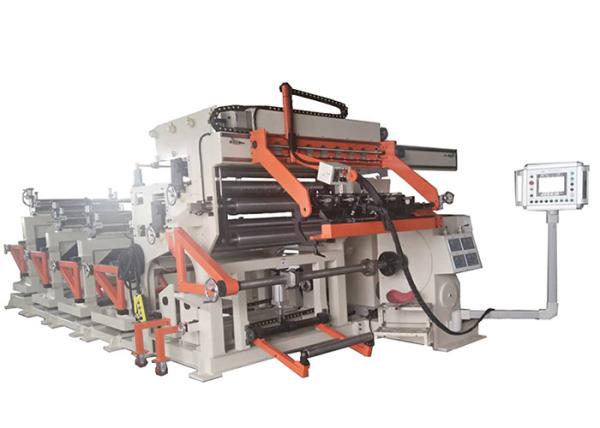 Cheap Four Foil Decoilers Transformer LV Winding Machine Max 1200mm Width Strip for sale