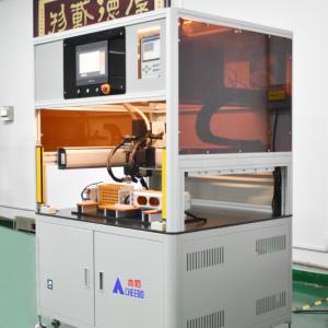 China Single Sided Automatic Lithium Battery Spot Welder Rotary Head Type on sale