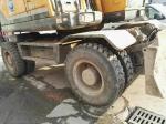 used hyundai 150wd-9 wheel excavator