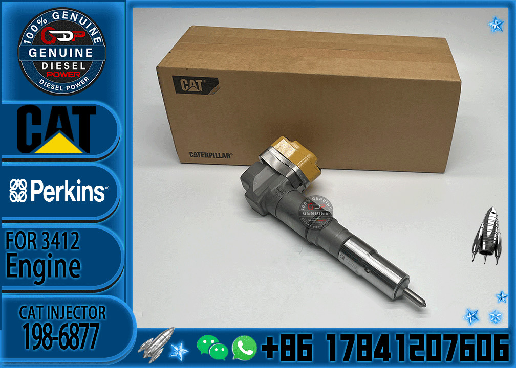New 3412 Diesel Engine Parts Injector 198-6877 232-1171 232-1183 1747526 198-6877 2321166 1987912