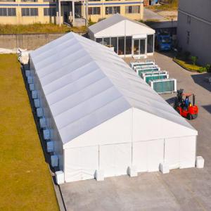 Quality Aluminum Alloy 6061 T6 Garden Clear Top Marquee Tent For 500 1000 Seaters ABS Panel wholesale