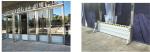 Aluminum Alloy Profiles Flood Defence Barrier for Offices Schools Hospitals