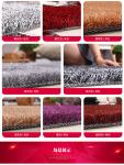 Mordern Anti-Skid Plush Shaggy Area Rug Carpet Nonslip Soft Polyester shaggy