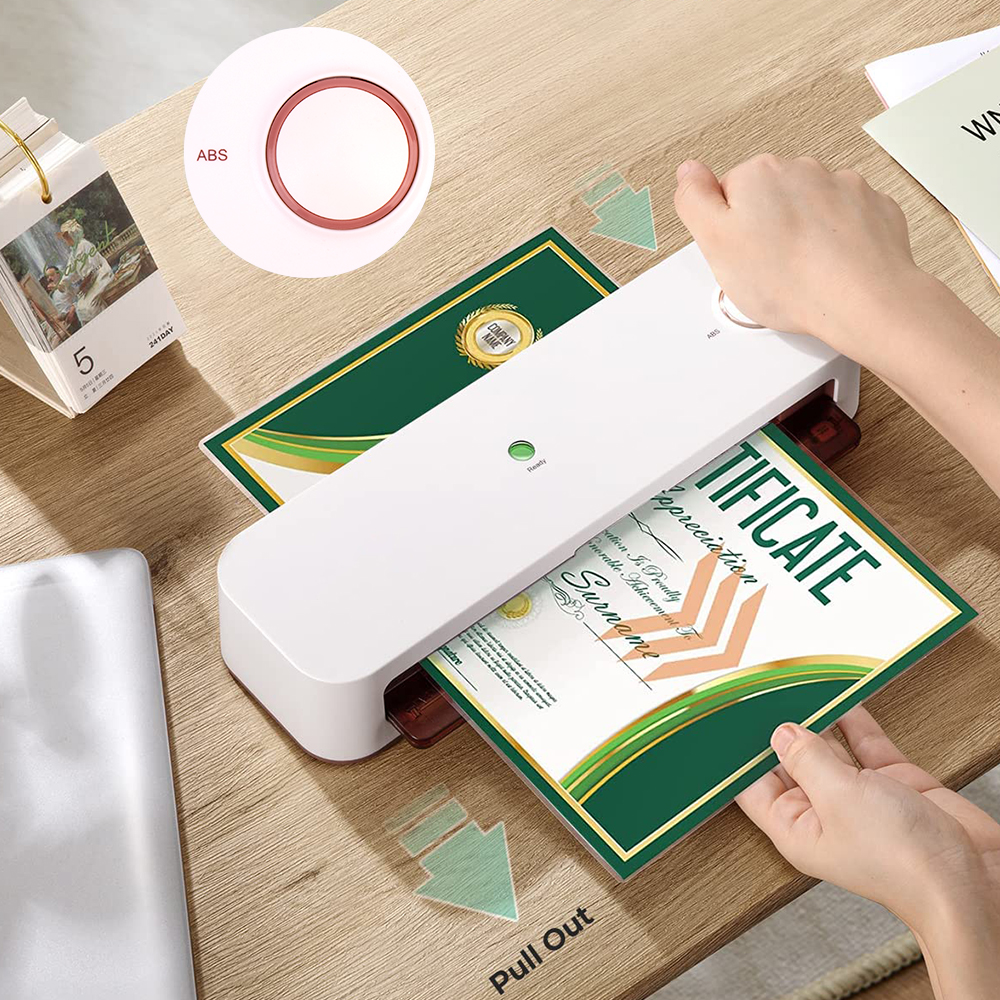 325*95*60mm A4 Desktop Laminator for Office School Small Photo Paper Laminating Machine