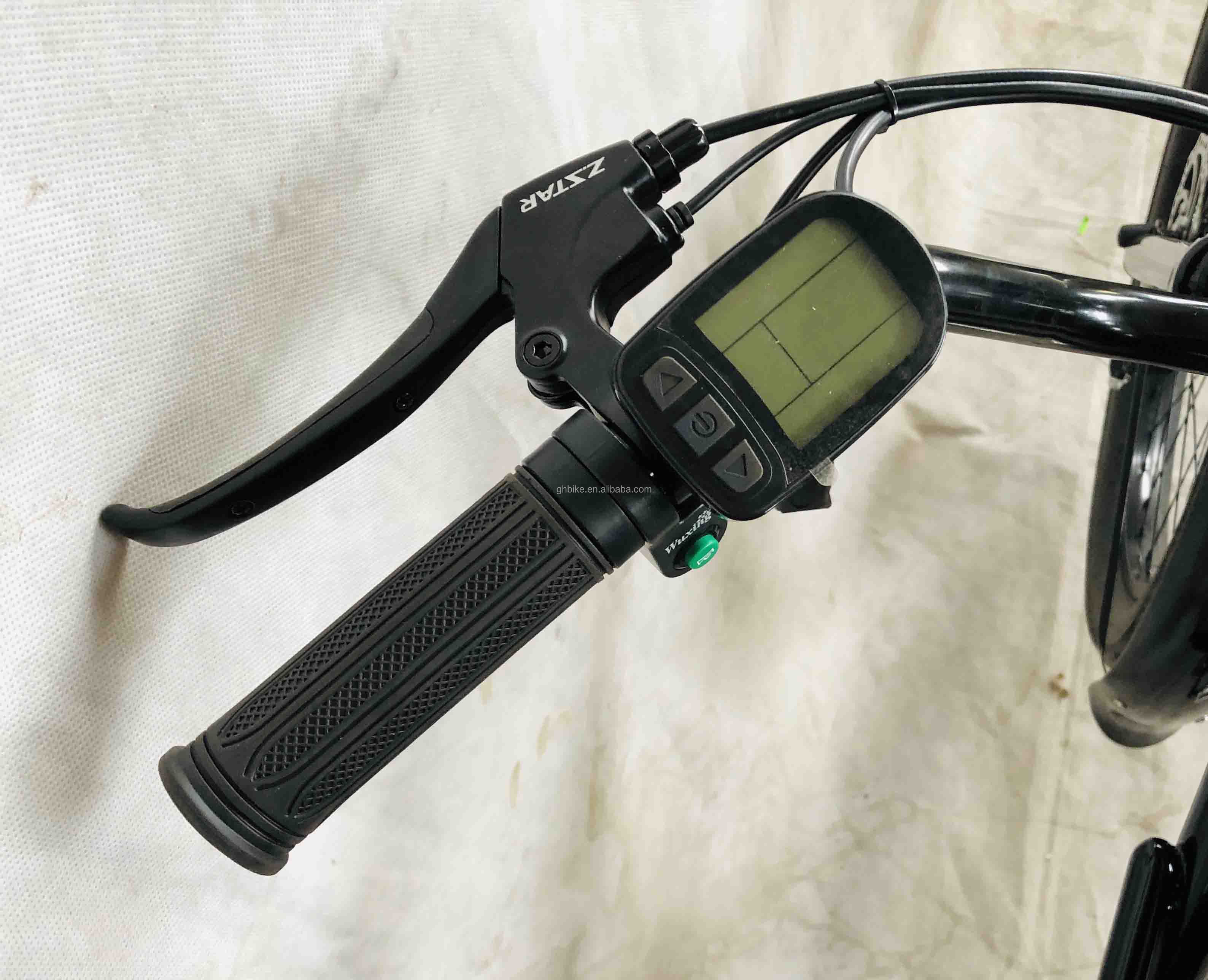 40AH Battery Long Range Electric Chopper Bicycle with 48V Power Supply and Dual Battery