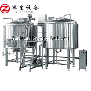 Quality High Performance Beer Brewing Machine , 0.15 - 0.3Mpa Beer Manufacturing Plant wholesale