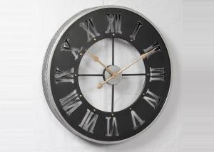 Quality 3D Circular Metal Wall Art Clock wholesale