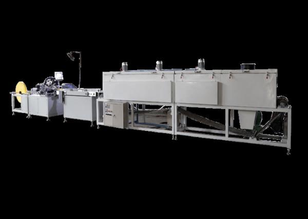 Cheap Rotary Pleating HEPA Filter Making Machine 9009-1200 3400mm Length for sale