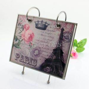 Quality Shinny Gifts Modern Fashion Design Glass Family Album wholesale
