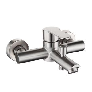 Quality OEM 15L/Min Stainless Steel Bath Faucet Polished Chrome Plating wholesale