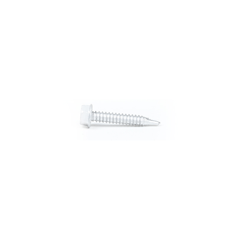 Steel 6.3x38mm Hex Flange Head Tek Screws for Light Steel Housing Installation Point