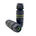 IP67 Waterproof Circular Connector With PA6 Nylon Material And Gilded Brass