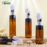 100ml Cosmetic Foamer Bottle PET Skincare Packaging Bottles With Foam Pump /