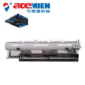 Quality 150-250kgh HDPE PE Plastic Pipe Extrusion Line wholesale