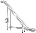 SUS304 Stainless Steel Flat Top Chain Conveyor high temperature