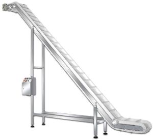 Quality SUS304 Stainless Steel Flat Top Chain Conveyor high temperature wholesale