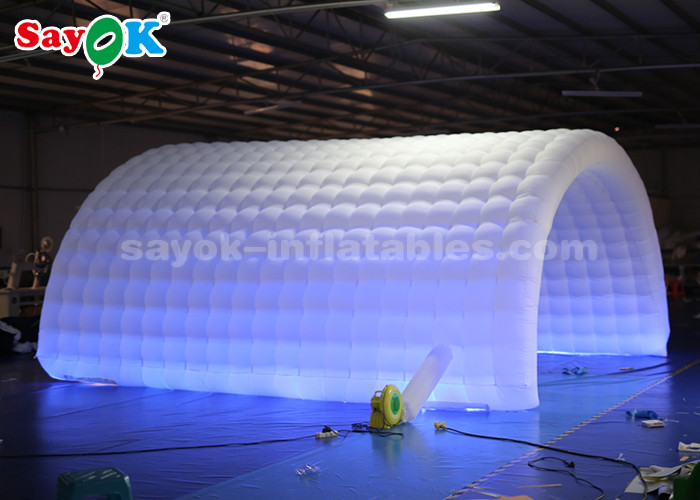 Inflatable Tunnel Tent Reusable 6*3*3m LED Lights Inflatable Air Tent For Event / Anniversary