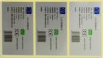 Sliver Glossy Medicine Bottle Labels Stickers With High Glossy