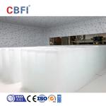 Stainless Steel PLC Controlled Ice Block Machine Air/Water Cooled 3-200ton/day