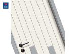 BS Bathroom Wood Solid Board Eco Friendly Doors