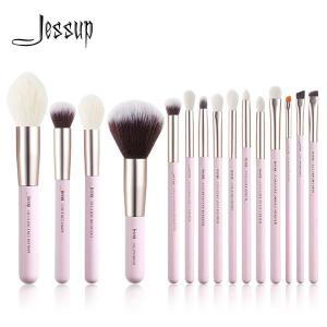 Quality Metal Ferrule ISO9001 Essential Makeup Brushes Set Coated Birch Wood wholesale
