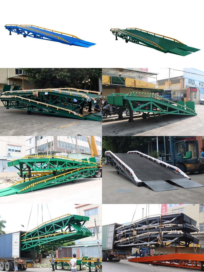 Mobile Dock Ramp 10T-10M Loading Dock Hydraulic Ramp 0