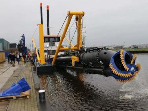 Quality 10 inch hydraulic cutter suction dredger for land reclamation and capital dredging wholesale