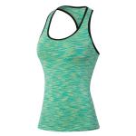 Puff Sleeve Skin Tights Fitness Fashion Running Sport Tank Top Women