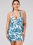 swimwear women bikini Large size swimsuit black dress Beach vacation sexy piece