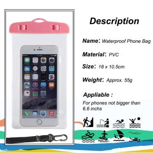 Quality PVC ABS Water Resist Waterproof Cellphone Bag wholesale