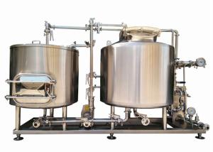 Quality 300L Home Pub Equipment / Beer Fermentation Tanks SUS304 With Semi Auto Controlling wholesale