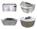 7 Seats Electric Teppanyaki Grill Stainless Steel Material 380v 50hz For