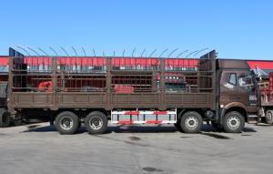 Quality 9.65M Upper Load Body Diesel 8X4 FAW Cargo Truck wholesale