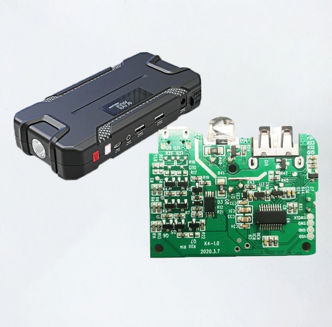 Automotive Start Power Solution Multi-Functional Emergency Start Power Control Board Development PCB Design