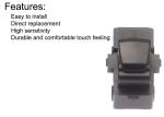 IX25 Single Hyundai Electric Window Switch FR RL RR Window Regulator Switch
