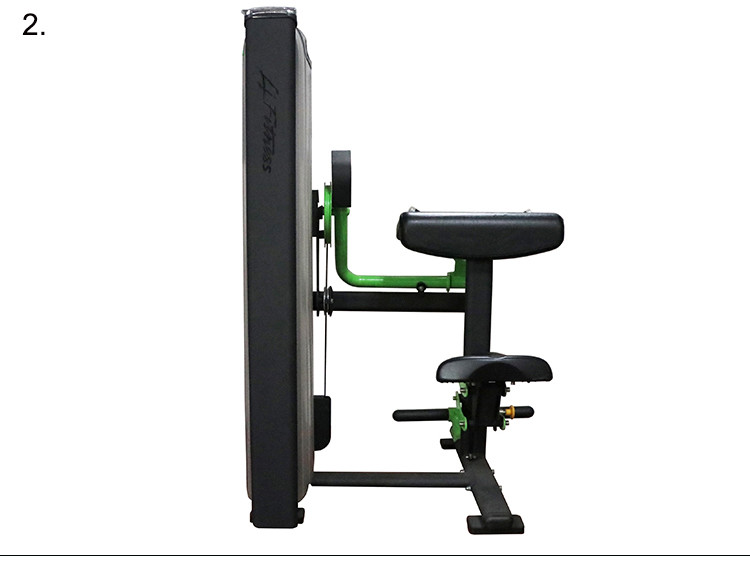 Professional Matrix Strength Training Equipment / Gym Exercise Seated Biceps Curl Machine